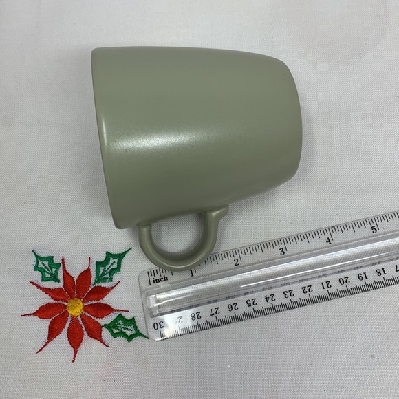 3.5” green Ikea coffee tea hot coco drink mug cup nwt sturdy unused - Picture 6 of 10
